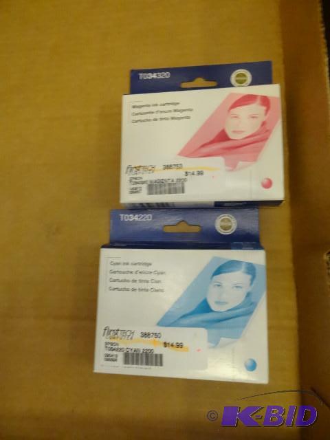 Epson T034220 and T034320 cartridge...