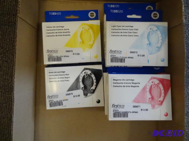 Epson T-33420. T033120. T033320 Qty2. T033520...