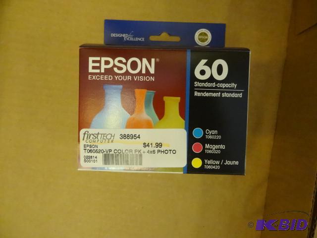 Epson #60 ink cartridge set...