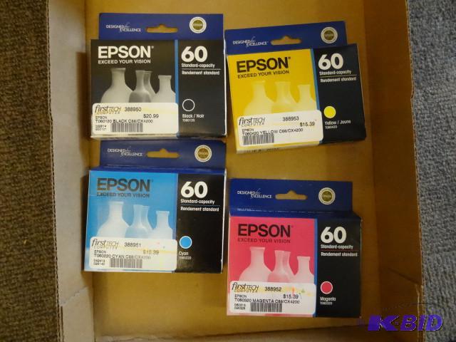 Epson #60 4 color cartridges....