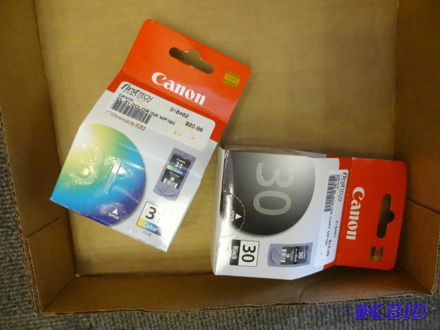 Canon 61 and 30 ink cartridges...