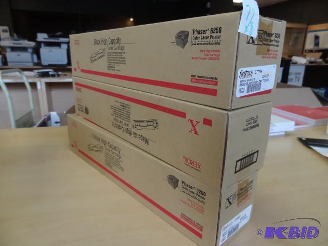 Xerox phaser 6250 color laser printer cartrid...