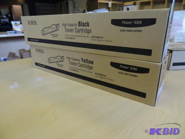 Xerox phaser 6350 black toner cartridge. Xero...