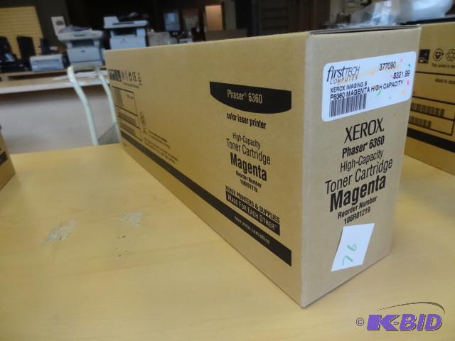 Xerox Phaser 636 Magenta toner cartridge...