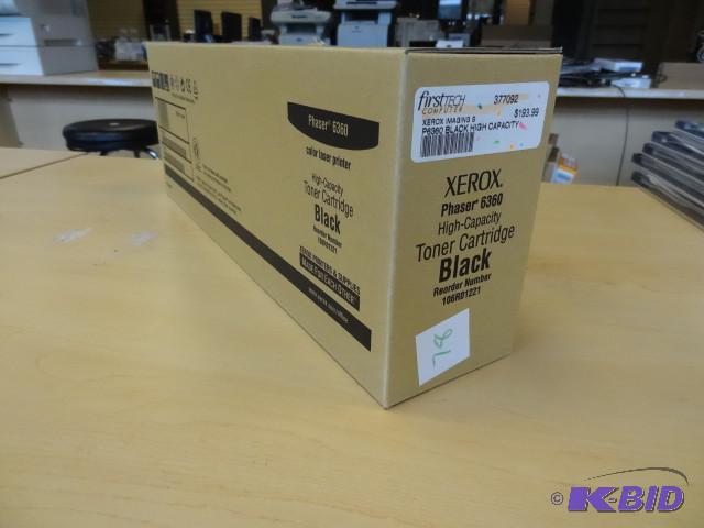 Xerox Phaser 636 Cyan Black cartridge...