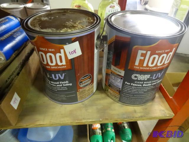 lot 108 image: Qty 2 New Flood CWF-UV Fence Deck and Siding ...