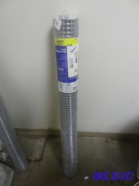 lot 11 image: New 36in x 10 ft garden hardware cloth  fenc...