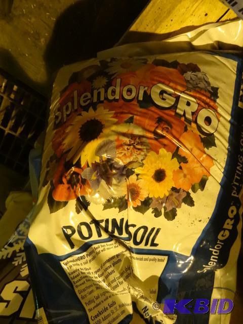 lot 125 image: Approx 90 qt Potting Soil...