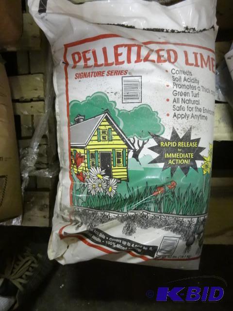 lot 150 image: Approx 40 lbs Pellatized Lime...