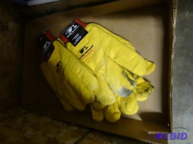 lot 173 image: Qty 3 Wells Lamont X-Large Work Gloves, Gener...