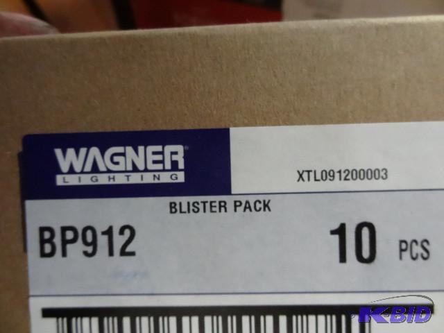 lot 179 image: Qty 20 Wagner Lighting BP912 auto and applian...