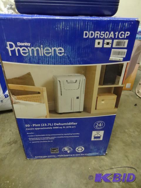 lot 18 image: New in box Danby Premiere 50 pint dehumidifie...
