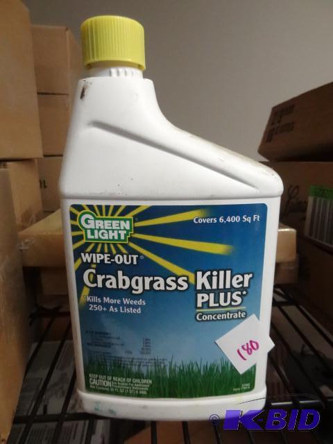 lot 180 image: New Green Light Wipe-Out Crabgrass Killer Plu...