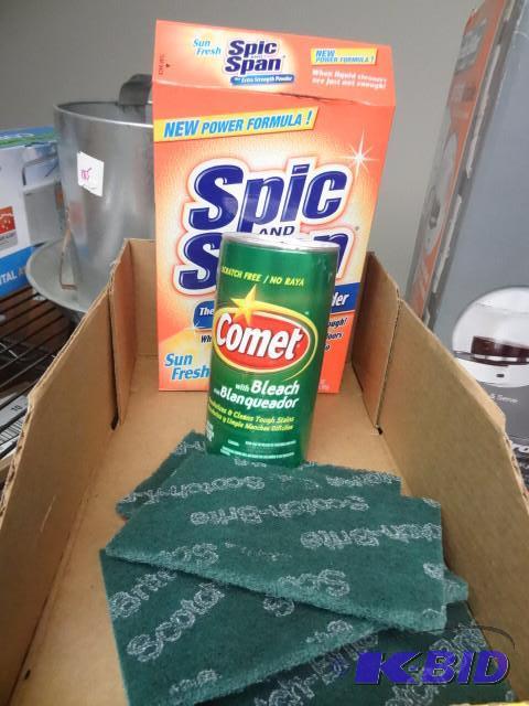 lot 188 image: New Kitchen Lot incl Sun Fresh Spic and Span ...