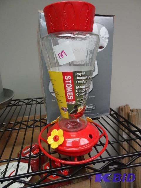 lot 189 image: New Stokes Select Hummingbird Feeder missing ...