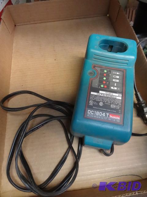 lot 202 image: Used Makita DC1804T Battery Charger for NiMH ...