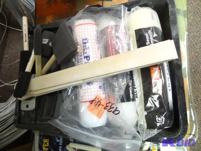 lot 210 image: New Painters Lot incl 10 plastic roller tray...