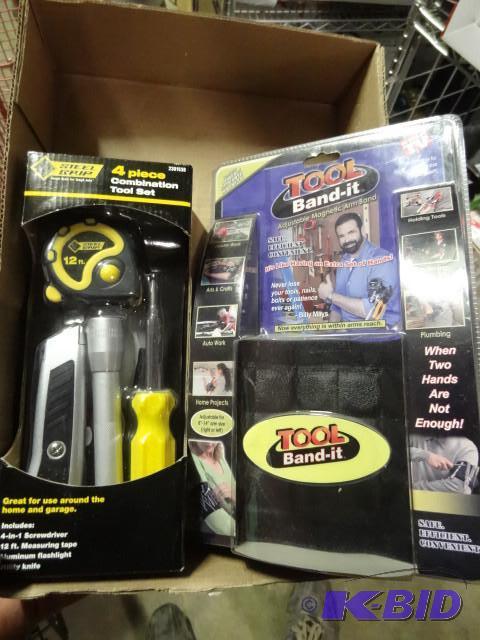 lot 228 image: 2 pc Tool Lot New incl Steel Grip 4 pc combo ...