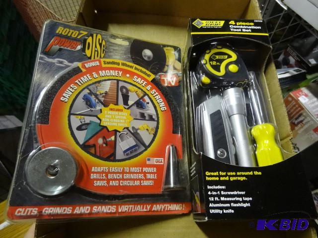 lot 229 image: 2 pc Tool Lot New incl Steel Grip 4 pc combo ...