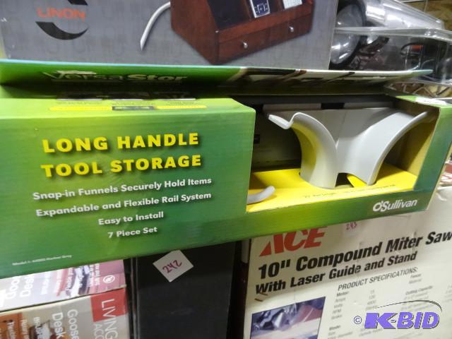 lot 238 image: New Versa Stor Wall Organizer...