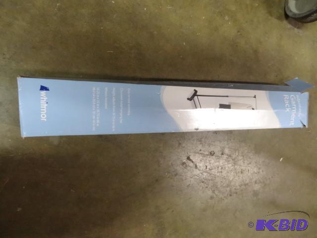 lot 246 image: New Adjustable Garment Rack...