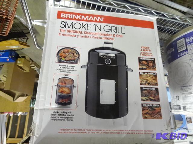 lot 250 image: New in box Brinkman Smoke N Grill. The Origi...