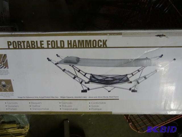 lot 253 image: New in Box ACE Portable Folding Hammock...