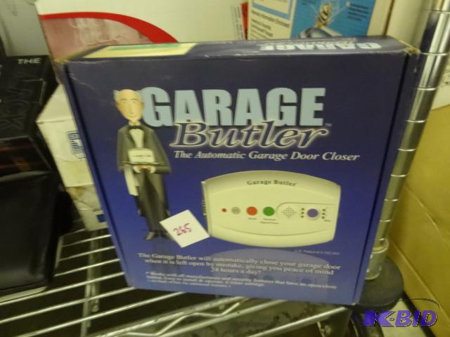 lot 265 image: New in box The Garage Butler  Automatic Garag...