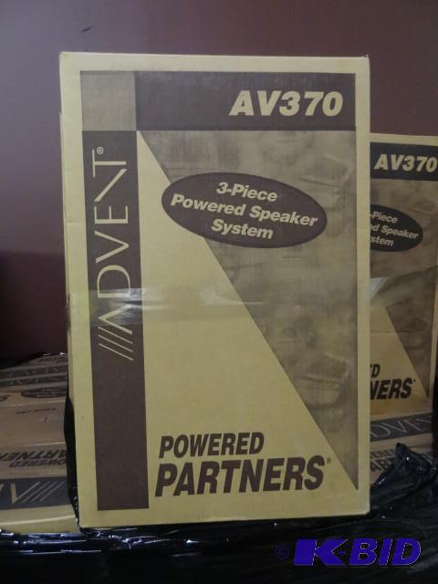 lot 294 image: New In Box Advent Powered Partner Model AV370...