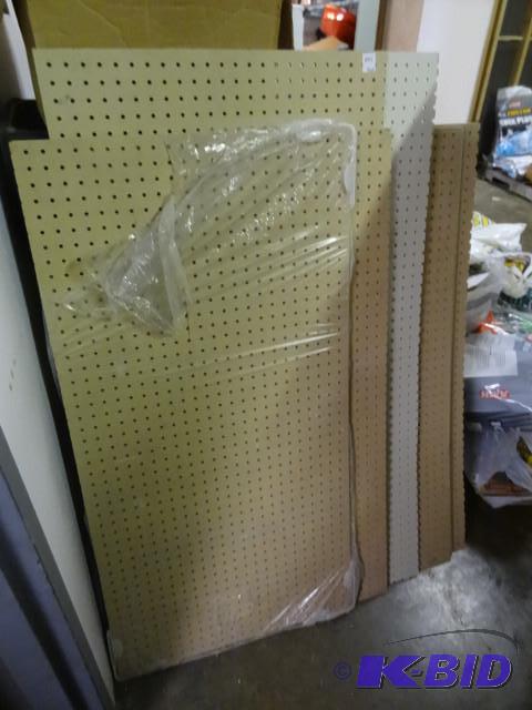 lot 295 image: 8 Plus Pieces of Pegboard...