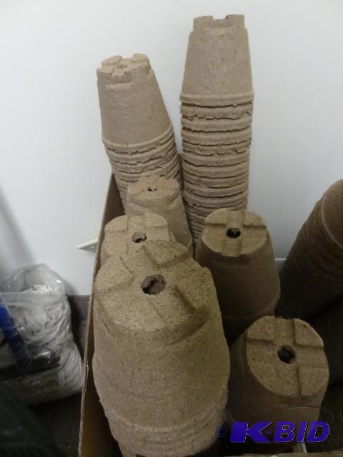 lot 43 image: Approx 200 New 4 Jiffy Peat Pots...