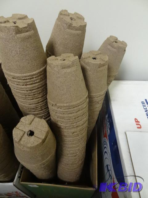 lot 45 image: Approx 200 New 4 Jiffy Peat Pots...