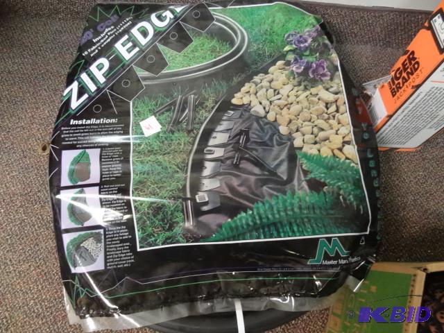 lot 61 image: New 20ft roll Zip Edge garden edging...