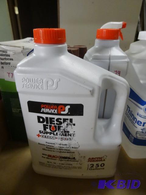 lot 78 image: New Power Service Diesel Fuel Supplement  Ce...