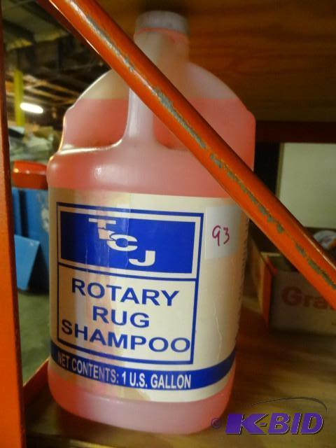 lot 93 image: Qty 2 New Rotary Rug Shampoo 1 gal ea...
