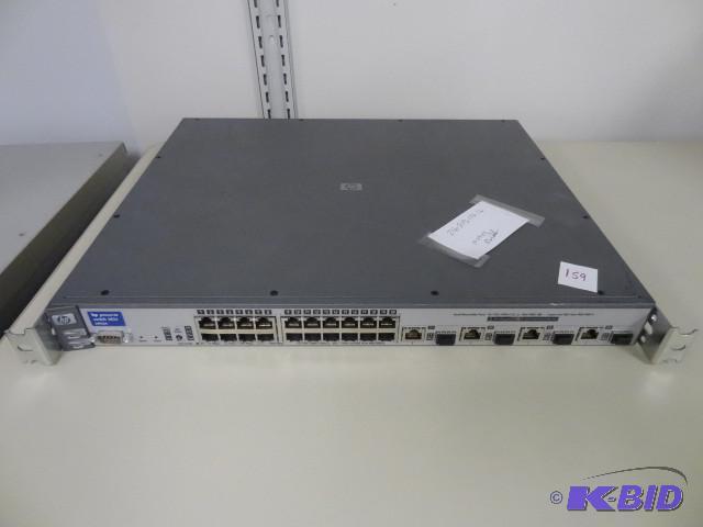 lot 159 image: HP pro curve switch 2824...