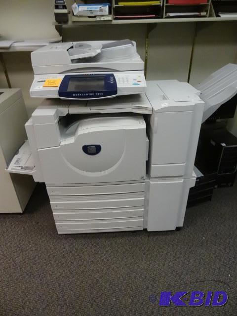 lot 18 image: Xerox work centre 7345. Print and copy center...