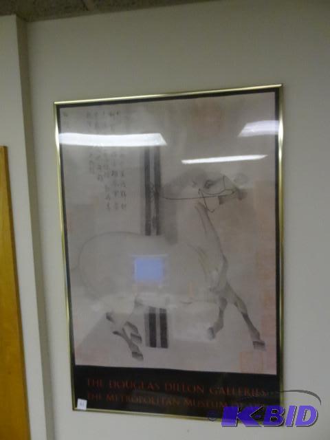 lot 61 image: Picture frame with print...