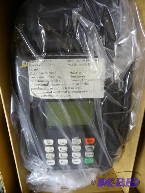 lot 81 image: Eclipse telecheck credit card machine...