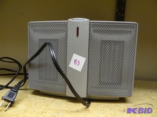 lot 83 image: Holmes electric heater...