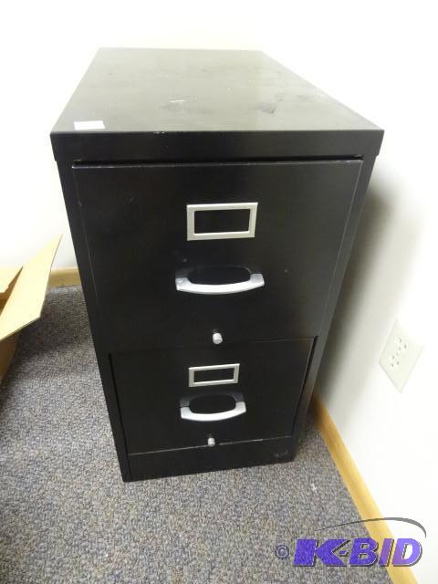 lot 86 image: 15" metal 2 drawer file cabinet...