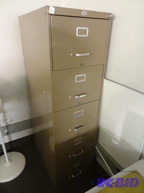 18&quot metal 5 drawer file cabinet...