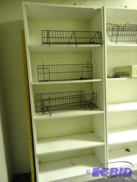 laminate 4 shelf book case 30x12x22...