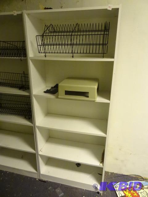 laminate 4 shelf book case 30x12x22...