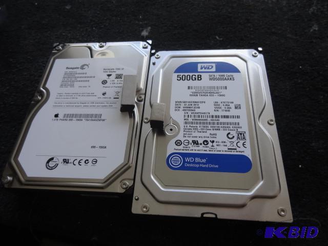 seagate ad WD hard drives...