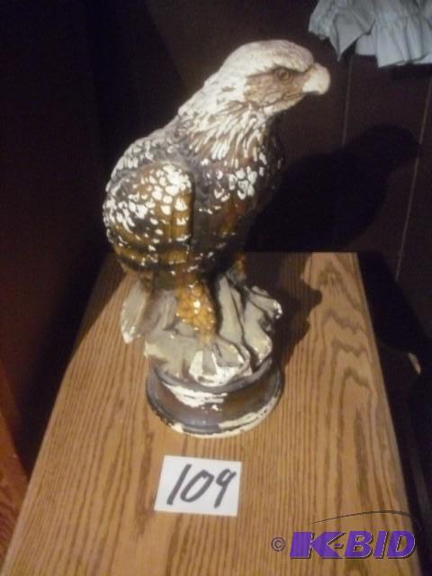 Plaster Caste Eagle.. Needs Paint, 15 12 in ...