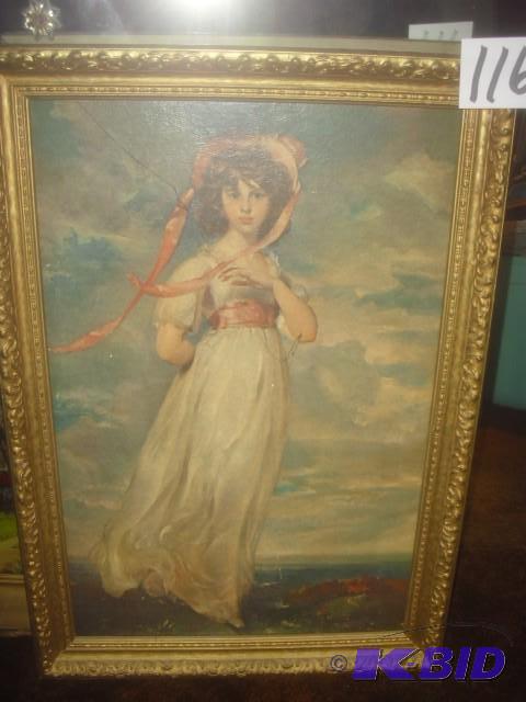 Pinkie by Lawrence.. .19 in x 27 12 in.. No ...
