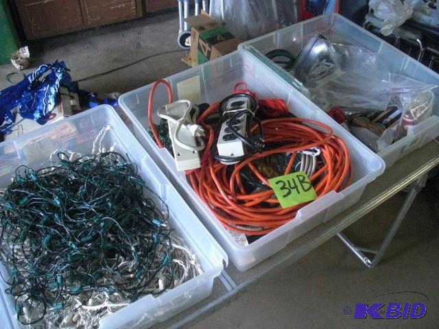 Large lot of Cords and electrical...