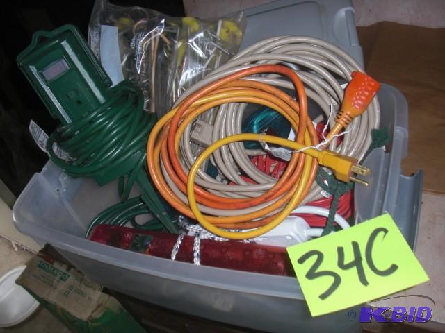 Cords and power strips.. Cord Anchors...
