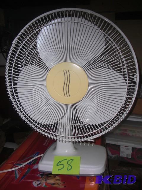 Fan, 17 in.. 3 speed. Does not oscillate...